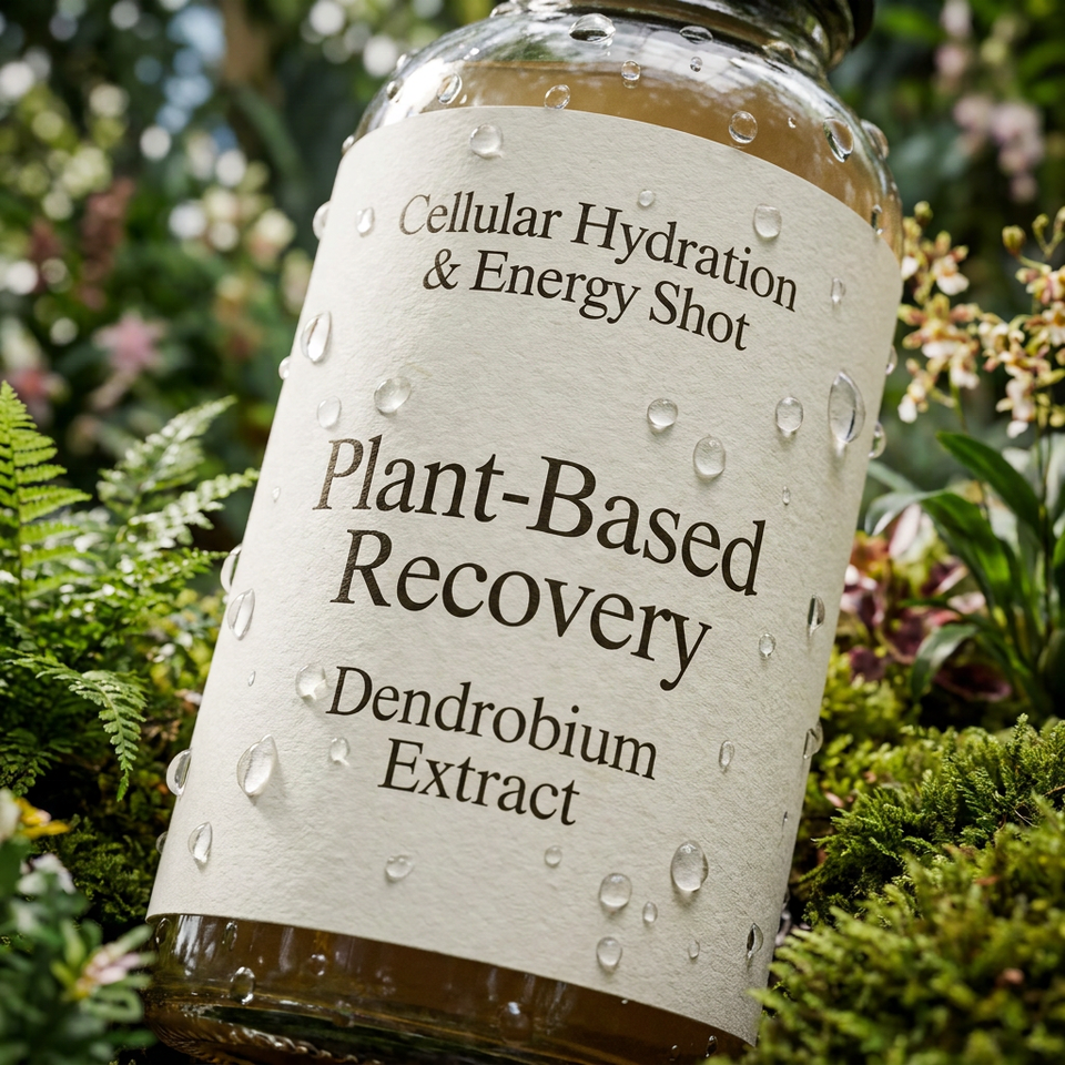 Custom Private Label Wellness Shot Private Label Herbal Supplement Puree Drinks Dendrobium Wellness Drink for Mental Wellness