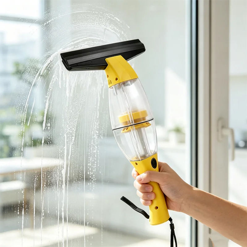 Electric Spray Washer Window Cleaner Vacuum Cleaner Brushless Motor Bagless Design-Lightweight Hand Held for Hotel Household Use