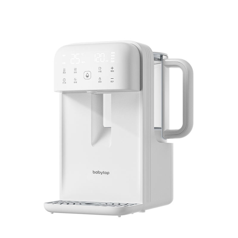Babytop Electric Automatic Glass Baby Formula Milk Warmer 1.2L BPA Free Smart Kettle with Multifunction 800W UK Plug