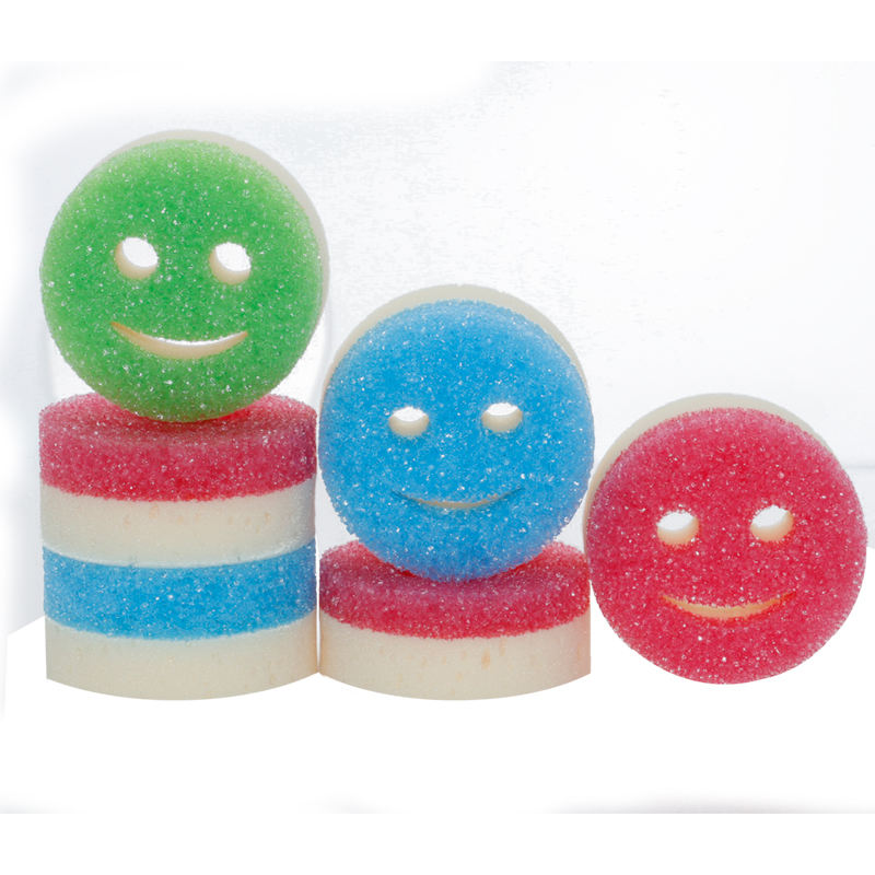 Soft in Warm Water Hard in Cold Deep Cleaning Dishwasher Safe Multi-use Scratch Free Odor Resistant Scrub Sponges Kitchen Sponge
