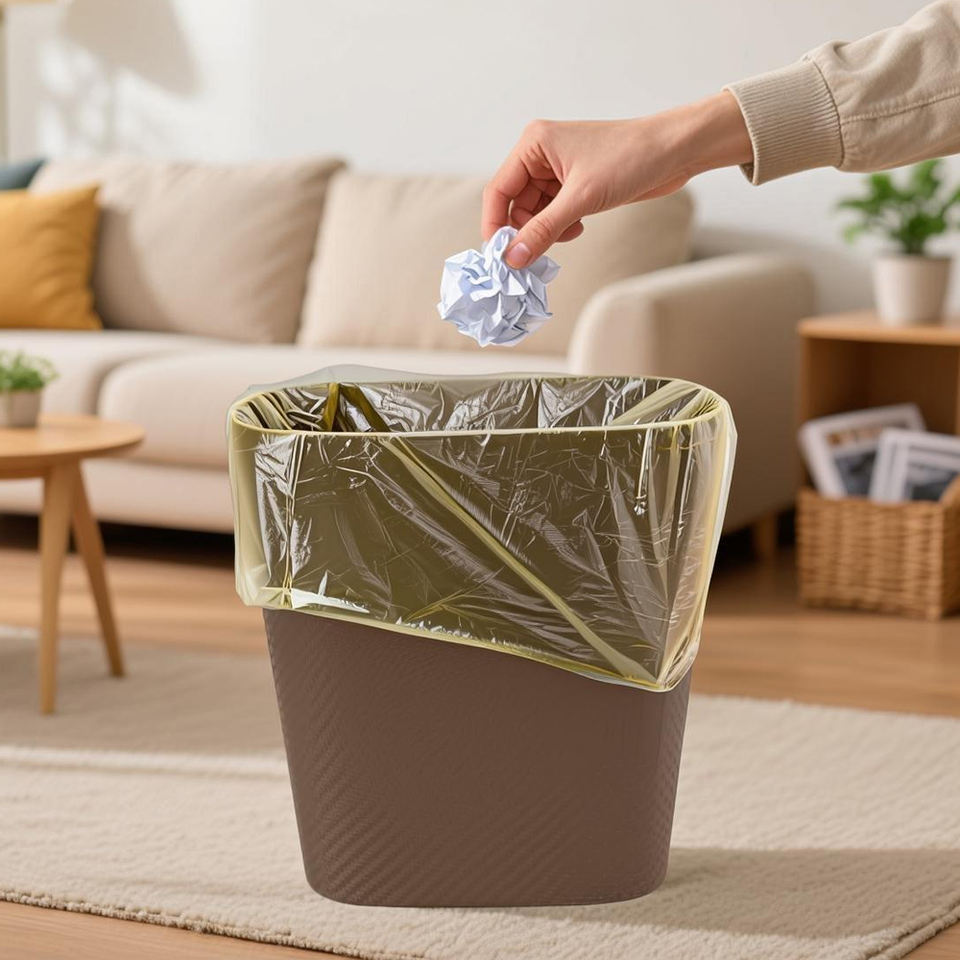 GREENSIDE Household Trash Cans  Toilet and Bathroom Trash Cans Large Bedroom and Living Room Trash Cans