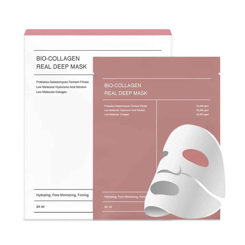 Private Label Collagen Mask Bio Collagen Pore Minimizing Real Deep Mask