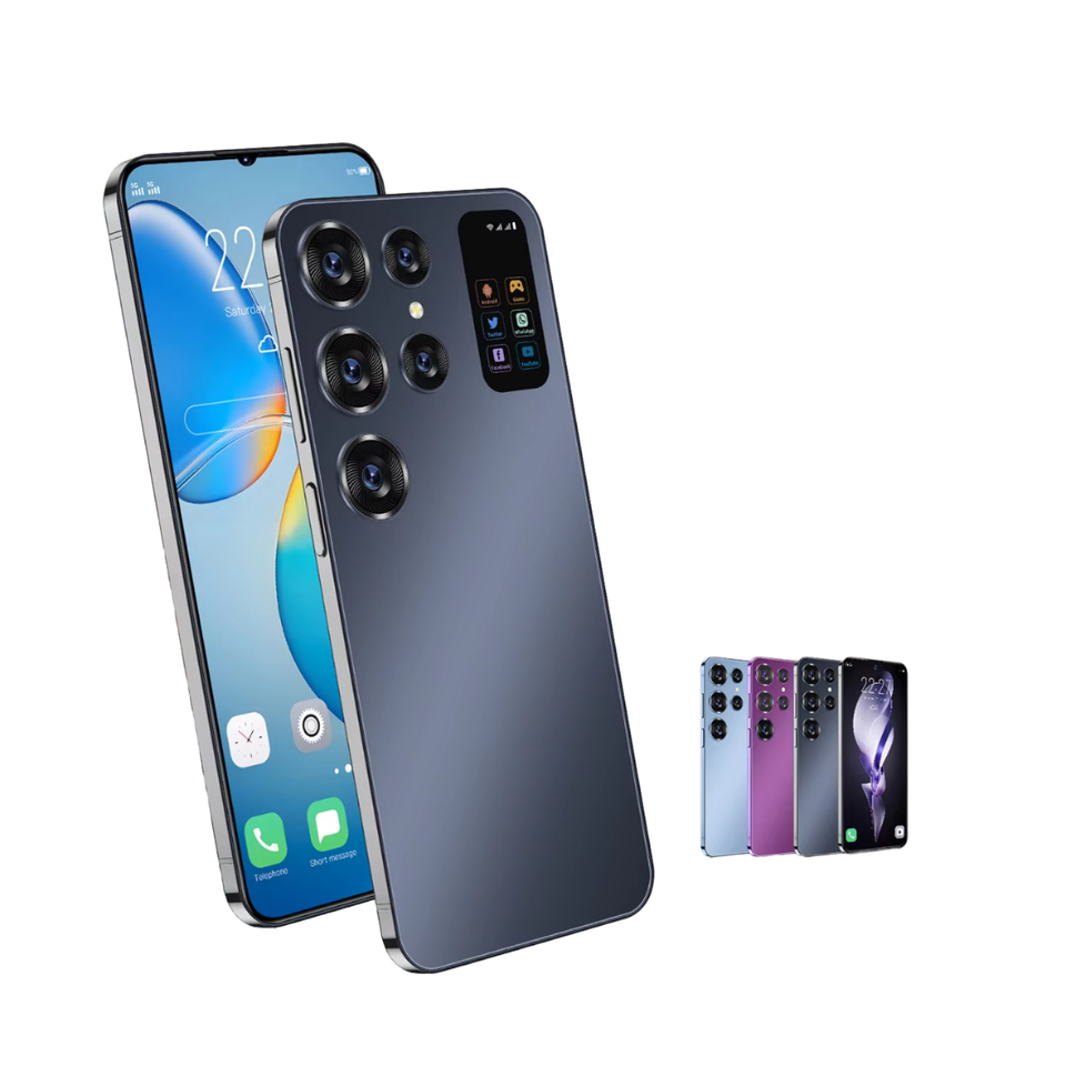 Original S24 Ultra Deca Core 16GB+512GB Smartphone 7.3inch LTE CDMA OLED Display Unlocked Dual SIM 5G Android13 108MP HD French