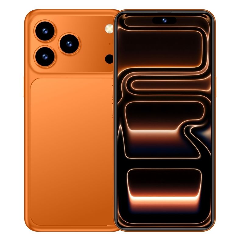 Low Price 17 Pro Max 5G Global Orange 1Tb Storage 7.3inch Screen 8000mAh Big Battery Smartphone with 108mp Rear Camera