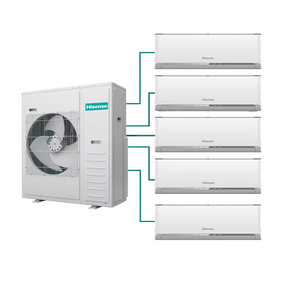 Hisense Factory R410A Mini Split Air Conditioners for Household Heating and Cooling Multi Zone Split Central Air Conditioners