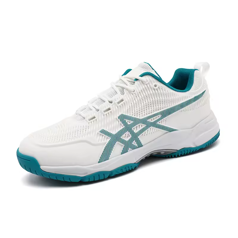Men's Women's Badminton Shoes Tennis Table Tennis Volleyball Shoes Track Trail Running Sneakers Lace up Air Mesh Athletic