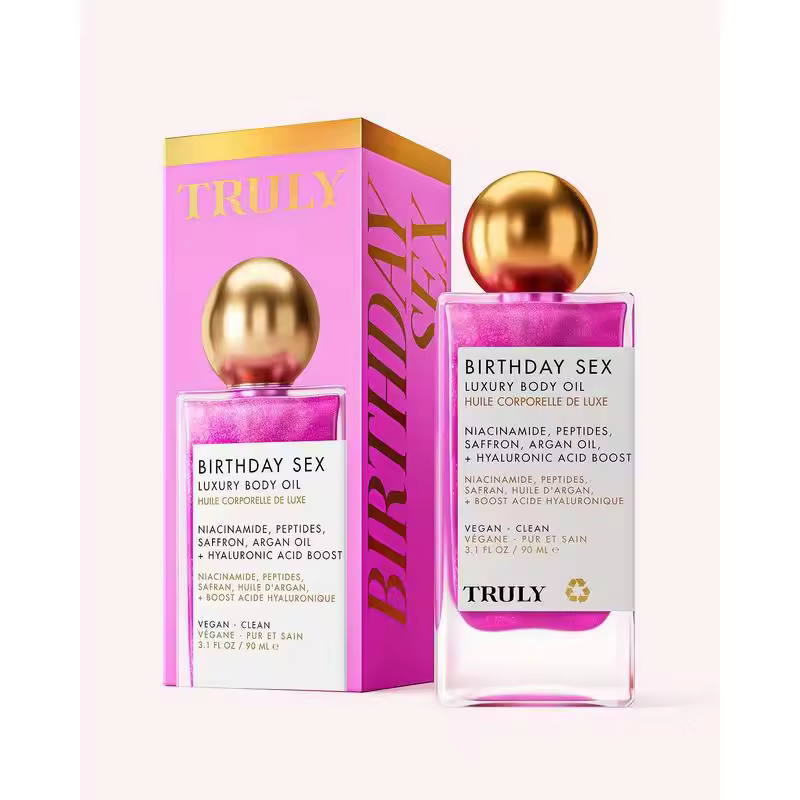 Luxury Vanilla Baby Lu Body Shimmer Oil Cross-Border Explosions Nourishing Moisturizing Smooth Vanilla Flash