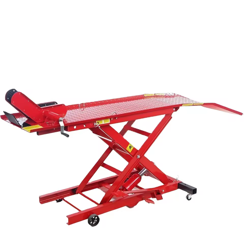 Osate 800 Lbs / 1000 Lbs Garage Equipment Hydraulic Motorcycle Lift Table Platform
