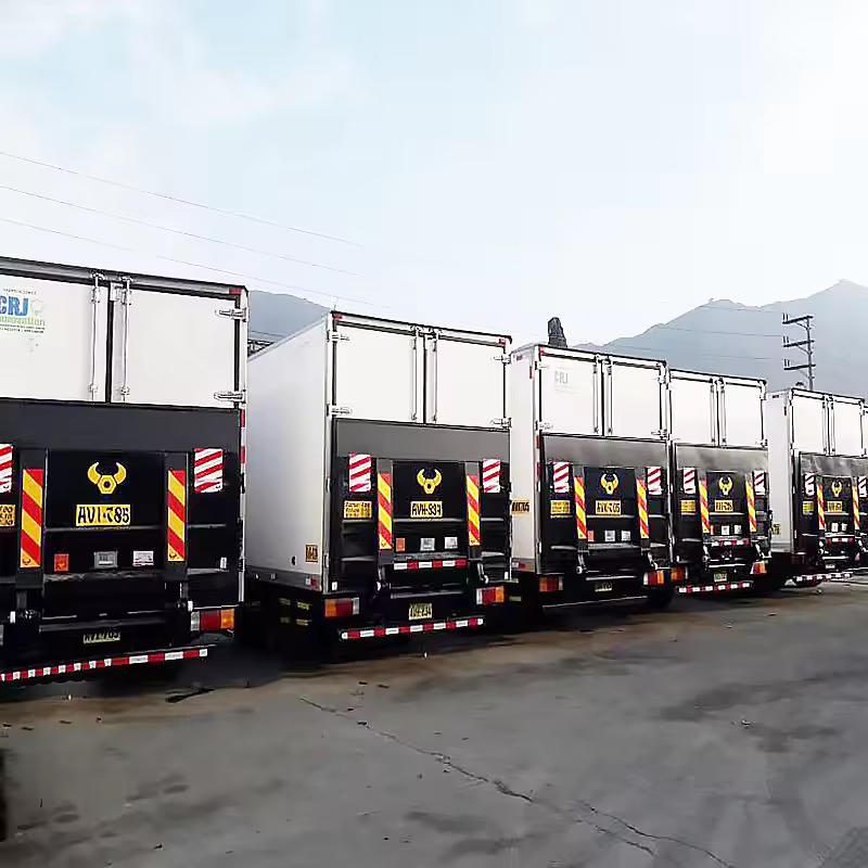 2 Ton Truck Tail Lift for House Moving and Warehouse Loading with Foldable Steel Platform