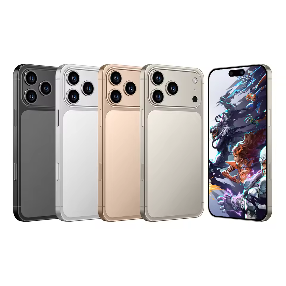 Professional Commercial Used 17 Pro Max Unlocked 5G Smartphone HD Display 6.9" 144Hz 108MP Camera Deca Core Processor 16GB RAM 1