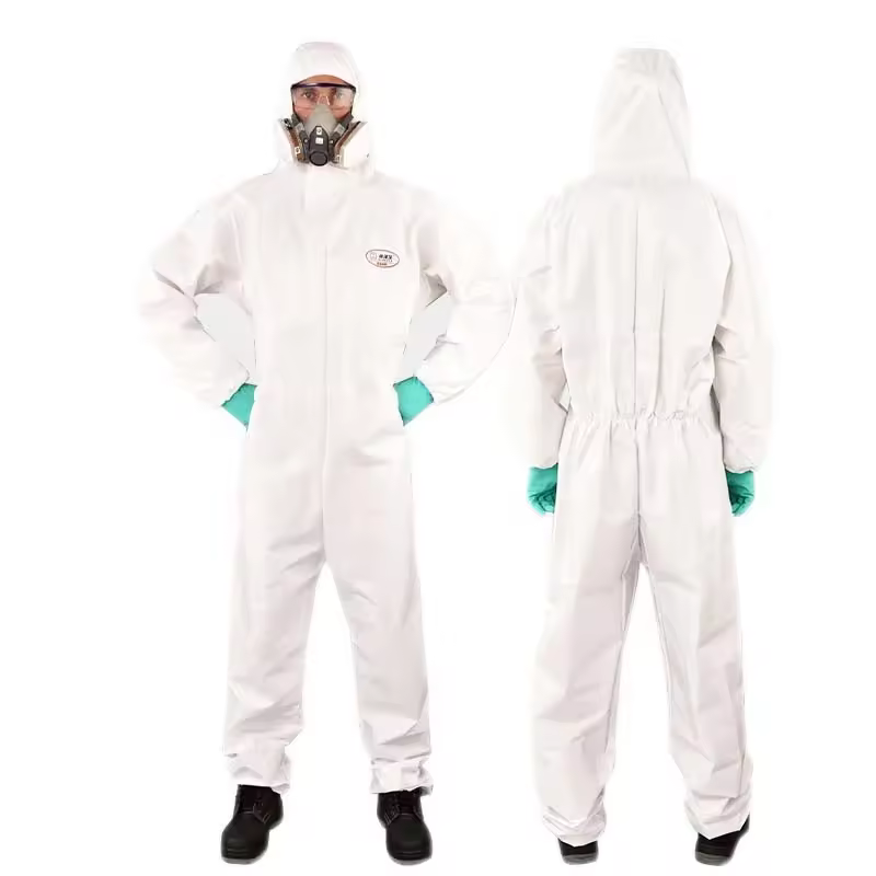 Factory Wholesale Price Disposable CE ISO Ppe PP+PE Protective Coverall Personal Protection Equipment