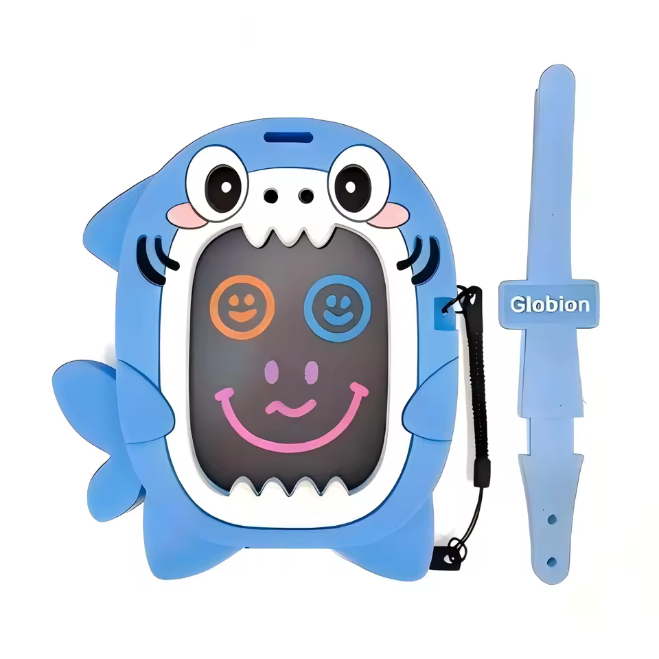 Globion Educational Baby Intelligent Toy 2 in 1 Silicone Drawing Board 4.5 Inch for Kids