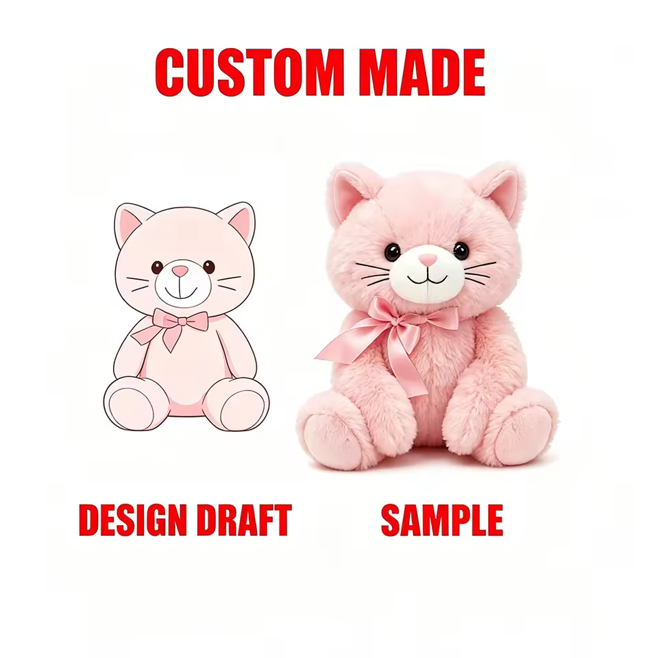 Custom Stuffed Animal Factory OEM/ODM Plush Toys with Logo, Packaging & Private Label