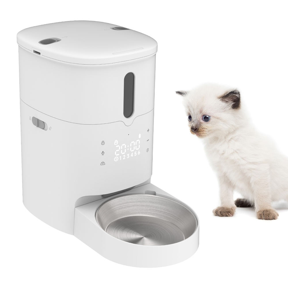 Wholesale Pp Slow Feeder Cat & Dog Bowl Non-slip Eco-friendly Flower Shape For Large/medium/small Dogs & Cats