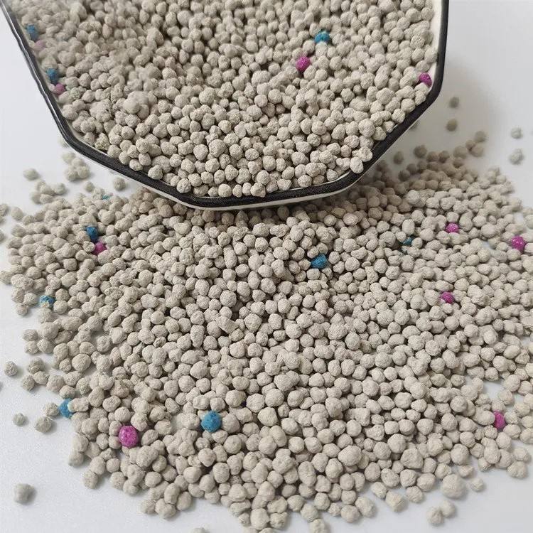 Premium Bentonite Cat Litter | Strong Clumping Low Dust Fast Odor Control Highly Absorbent | Spherical Shape Multi-Cat 4kg