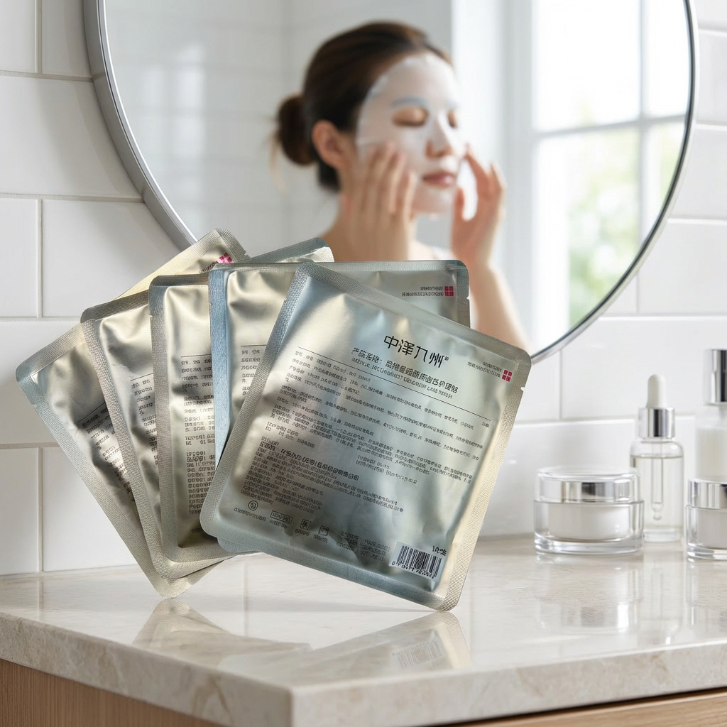 High-Purity Recombinant Collagen Crystal Facial Mask Anti-Allergy Moisturizer All Skin Types Home Use