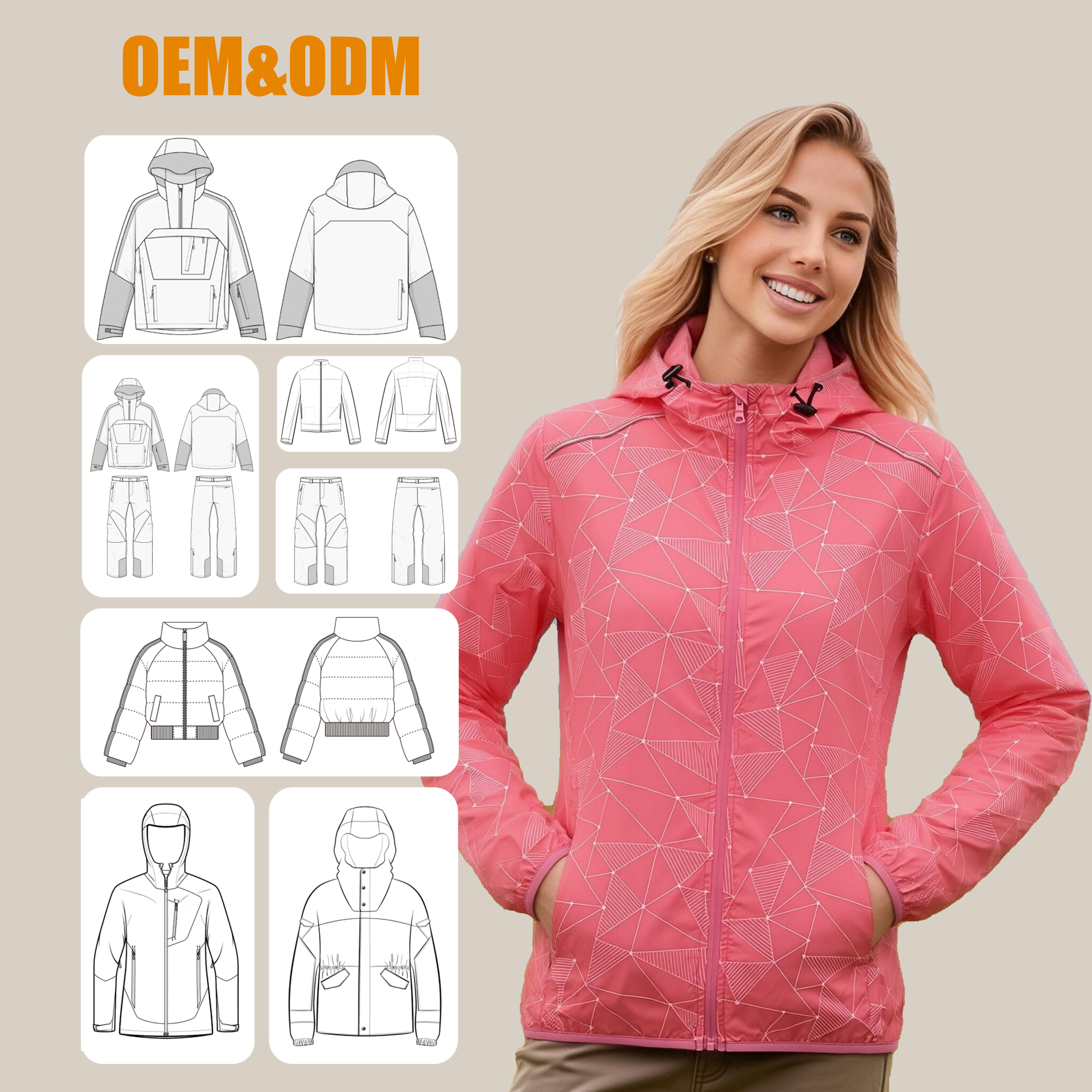 Women Summer Windbreaker Sun Protection Jacket Hooded