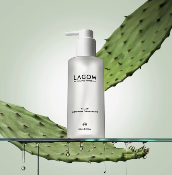 LAGOM CELLUP MICRO PORE DEEP CLEANSING OIL & MAKEUP REMOVER for OILY SKIN BLACKHEAD TREATMENT WOMEN KOREA