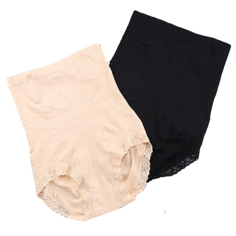 High waist lace body shaping safety pants for women, tummy control, butt lift, breathable sexy leggings